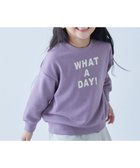 【デビロック/devirock / KIDS】のデビラボ BOXシルエット プリント トレーナー トップス パーカー トレーナー 007-ロゴ2-Gパープル|ID: prp329100004242617 ipo3291000000029468683