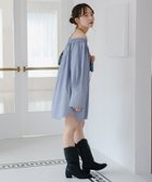 【パルグループ/PAL GROUP】の【Kastane】レザーライクギャザーチュニック 人気、トレンドファッション・服の通販 founy(ファニー) ファッション Fashion レディースファッション WOMEN トップス・カットソー Tops/Tshirt おすすめ Recommend オフショルダー Off Shoulder チュニック Tunic チョーカー Choker トレンド Trend バランス Balance ボトム Bottom ロング Long 洗える Washable thumbnail ブルー|ID: prp329100004242708 ipo3291000000029429123