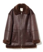 【ビーミングライフストアバイビームス/B:MING LIFE STORE by BEAMS】のフェイク ムートン ブルゾン(S~M) BROWN|ID: prp329100004242892 ipo3291000000029430618