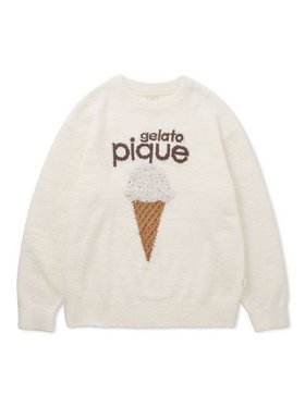 【ジェラート ピケ/gelato pique】 ベビモコアイスジャガードプルオーバー人気、トレンドファッション・服の通販 founy(ファニー) ファッション Fashion レディースファッション WOMEN トップス・カットソー Tops/Tshirt プルオーバー Pullover おすすめ Recommend イエロー Yellow ボーダー Border ロング Long |ID:prp329100004242978