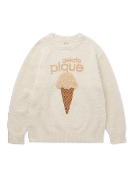 【ジェラート ピケ/gelato pique】のベビモコアイスジャガードプルオーバー インテリア・キッズ・メンズ・レディースファッション・服の通販 founy(ファニー) 　ファッション　Fashion　レディースファッション　WOMEN　トップス・カットソー　Tops/Tshirt　プルオーバー　Pullover　おすすめ　Recommend　イエロー　Yellow　ボーダー　Border　ロング　Long　YEL[032]|ID: prp329100004242978 ipo3291000000029495868