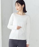 【コムサイズム/COMME CA ISM】の綿100% 吸湿発熱 クルーネックTシャツ ホワイト|ID: prp329100004243009 ipo3291000000029431545