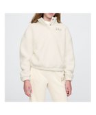 【ギャップ/GAP / KIDS】のリサイクル リラックス ボア 1/4スナップボタン スウェット・トレーナー NEW_OFF_WHITE|ID: prp329100004243031 ipo3291000000029498266