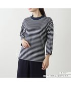 【レリアン/LEILIAN】のボーダーカットソー 人気、トレンドファッション・服の通販 founy(ファニー) ファッション Fashion レディースファッション WOMEN トップス・カットソー Tops/Tshirt カットソー Cut and Sewn シンプル Simple スタイリッシュ Stylish ボーダー Border リラックス Relax thumbnail ネイビー|ID: prp329100004243218 ipo3291000000029434043