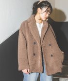 【レピピアルマリオ/repipi armario / KIDS】の【軽もこ】ボアルーズコート 人気、トレンドファッション・服の通販 founy(ファニー) ファッション Fashion キッズファッション KIDS アウター Coat Outerwear /Kids インナー Inner デニム Denim ハイネック High Neck フレア Flare ボトム Bottom ルーズ Loose ロング Long thumbnail ブラウン55|ID: prp329100004243434 ipo3291000000029531657