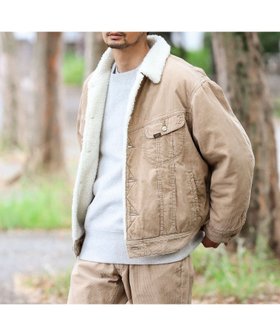 【ビーミングライフストア/B:MING LIFE STORE / MEN】のLee / 別注 コーデュロイ ストームライダー ボア ジャケット24AW 人気、トレンドファッション・服の通販 founy(ファニー) ファッション Fashion メンズファッション MEN インナー Inner カーゴパンツ Cargo Pants コーデュロイ Corduroy シューズ Shoes ジャケット Jacket スラックス Slacks 定番 Standard フィット Fit 別注 Special Order リラックス Relax おすすめ Recommend 2024年 2024 2024-2025秋冬・A/W Aw/Autumn/Winter/Fw/Fall/2024-2025 |ID:prp329100004243446