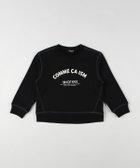 【コムサイズム/COMME CA ISM / KIDS】の3本針ステッチ ベーシックロゴトレーナー 人気、トレンドファッション・服の通販 founy(ファニー) ファッション Fashion キッズファッション KIDS シンプル Simple トレーナー Trainer プリント Print ベビー Baby ベーシック Basic 吸水 Water Absorption 無地 Plain Color 長袖 Long Sleeve thumbnail ブラック|ID: prp329100004243567 ipo3291000000029498105