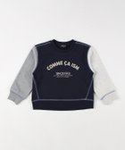 【コムサイズム/COMME CA ISM / KIDS】の3本針ステッチ ベーシックロゴトレーナー 人気、トレンドファッション・服の通販 founy(ファニー) ファッション Fashion キッズファッション KIDS シンプル Simple トレーナー Trainer プリント Print ベビー Baby ベーシック Basic 吸水 Water Absorption 無地 Plain Color 長袖 Long Sleeve thumbnail ネイビー|ID: prp329100004243567 ipo3291000000029498107