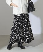 【デミルクス ビームス/Demi-Luxe BEAMS】のシェルプリント フレアスカート 人気、トレンドファッション・服の通販 founy(ファニー) ファッション Fashion レディースファッション WOMEN スカート Skirt Aライン/フレアスカート Flared A-Line Skirts おすすめ Recommend エレガント 上品 Elegant シンプル Simple フレア Flare プリント Print ミモレ Mimore thumbnail BLACK|ID: prp329100004243726 ipo3291000000029440863