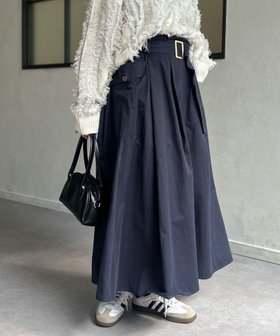 【シェトワ/Chez toi】のベルト付タックフレアスカート 人気、トレンドファッション・服の通販 founy(ファニー) ファッション Fashion レディースファッション WOMEN スカート Skirt Aライン/フレアスカート Flared A-Line Skirts ベルト Belts シンプル Simple フレア Flare ポケット Pocket プチプライス・低価格 Affordable おすすめ Recommend エレガント 上品 Elegant |ID:prp329100004243800