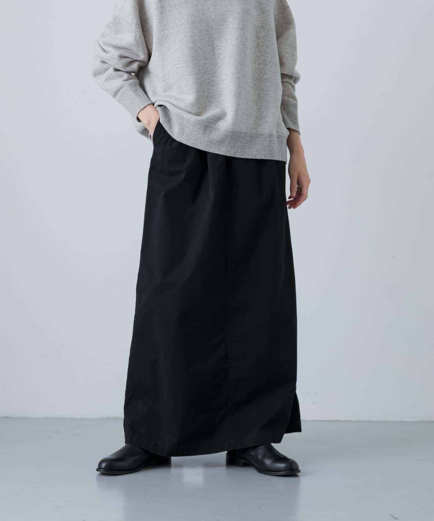 【かぐれ/kagure / URBAN RESEARCH】の『2サイズ展開』コットンストレートスカート 人気、トレンドファッション・服の通販 founy(ファニー) 　ファッション　Fashion　レディースファッション　WOMEN　スカート　Skirt　カットソー　Cut And Sew　スリット　Slit　台形　Trapezoid　ポケット　Pocket　ロング　Long　S/S・春夏　Ss・Spring/Summer　夏　Summer　2024年　2024　2024春夏・S/S　Ss,Spring/Summer,2024　エレガント 上品　Elegant　ビジネス 仕事 通勤　Business　 other-1|ID: prp329100004243828 ipo3291000000029500451