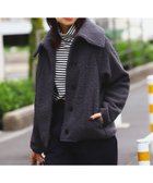 【ビーミングライフストアバイビームス/B:MING LIFE STORE by BEAMS】のボア ブルゾン(S~M) 人気、トレンドファッション・服の通販 founy(ファニー) ファッション Fashion レディースファッション WOMEN アウター Coat Outerwear ブルゾン Blouson/Jackets コンパクト Compact フロント Front ブルゾン Blouson ボトム Bottom ルーズ Loose 冬 Winter 軽量 Lightweight thumbnail CHARCOAL.GREY|ID: prp329100004243901 ipo3291000000029442534