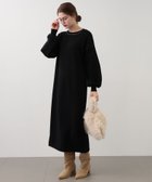 【サルーン/SALOON】の配色ニットワンピース 人気、トレンドファッション・服の通販 founy(ファニー) ファッション Fashion レディースファッション WOMEN ワンピース Dress ニットワンピース Knit Dresses スリット Slit リラックス Relax ロング Long 楽ちん Easy thumbnail ブラック19|ID: prp329100004243998 ipo3291000000029442990