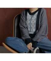 【サニーレーベル/Sonny Label / URBAN RESEARCH】のジャガード柄編みニットプルオーバー 人気、トレンドファッション・服の通販 founy(ファニー) ファッション Fashion レディースファッション WOMEN トップス・カットソー Tops/Tshirt ニット Knit Tops プルオーバー Pullover 2024年 2024 2024-2025秋冬・A/W Aw/Autumn/Winter/Fw/Fall/2024-2025 A/W・秋冬 Aw・Autumn/Winter・Fw・Fall-Winter 冬 Winter シンプル Simple ボトム Bottom |ID:prp329100004244113