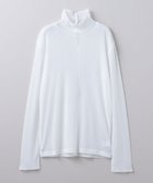 【その他のブランド/Other】の6(ROKU) NYLON TULLE TURTLE NECK 23SS/トップス WHITE|ID: prp329100004244182 ipo3291000000029446427