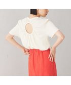 【その他のブランド/Other】のEMMEL REFINES EM ブライトテレコ バックオープン Tシャツ OFF WHITE|ID: prp329100004244187 ipo3291000000029446449