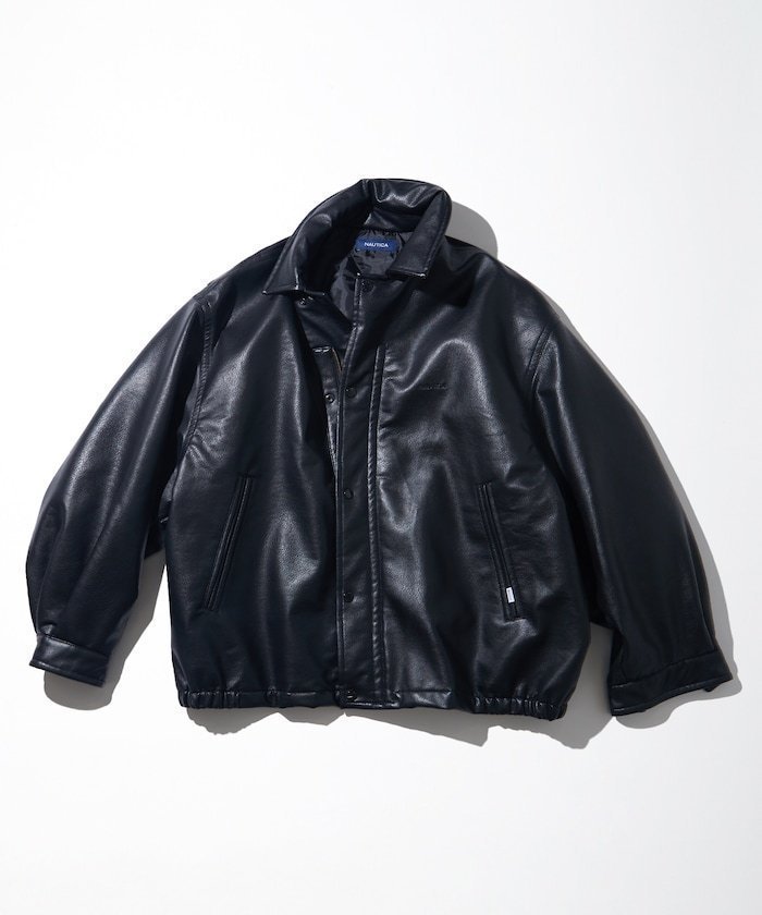 【その他のブランド/Other】のVegan Leather Insulated Blouson インテリア・キッズ・メンズ・レディースファッション・服の通販 founy(ファニー) https://founy.com/ ファッション Fashion メンズファッション MEN キルト Quilt シャーリング Shirring フロント Front ブルゾン Blouson ポケット Pocket ヴィンテージ Vintage |ID: prp329100004244245 ipo3291000000029498511