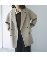 【グローバルワーク/GLOBAL WORK】のMATINEE LINE/ウールWジャケットコート/211387 人気、トレンドファッション・服の通販 founy(ファニー) ファッション Fashion レディースファッション WOMEN アウター Coat Outerwear コート Coats ジャケット Jackets シンプル Simple ジャケット Jacket バランス Balance ミドル Middle エレガント 上品 Elegant |ID:prp329100004244835