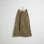 【その他のブランド/Other】の【Dickiesコラボ 別注】ウエスト配色 ベルトチノロングスカート カーキ|ID: prp329100004244843 ipo3291000000029451425