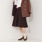 【ルージュヴィフラクレ/Rouge vif la cle】の【セットアップ対応】ニットフレアミニスカート ブラウン|ID: prp329100004244857 ipo3291000000029451531