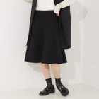 【ルージュヴィフラクレ/Rouge vif la cle】の【セットアップ対応】ニットフレアミニスカート ブラック|ID: prp329100004244857 ipo3291000000029451532