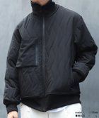 【その他のブランド/Other】のSETUP7/ German Military Quilted Liner Jacket ジャーマンミリタリーキルティングステッチデザインブルゾン 中綿 パデッド MA-1 長袖 BLK|ID: prp329100004244901 ipo3291000000029451804