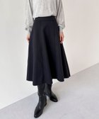 【ドゥ アルシーヴ/Doux archives】のニードルデクフレアスカート 人気、トレンドファッション・服の通販 founy(ファニー) ファッション Fashion レディースファッション WOMEN スカート Skirt Aライン/フレアスカート Flared A-Line Skirts A/W・秋冬 Aw・Autumn/Winter・Fw・Fall-Winter おすすめ Recommend フェルト Felt フレア Flare 切替 Switching thumbnail BLACK|ID: prp329100004244997 ipo3291000000029577599