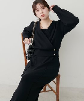 【ナチュラルクチュール/natural couture】の【WEB限定】osonoカシュクールニット×キャミワンピース 人気、トレンドファッション・服の通販 founy(ファニー) ファッション Fashion レディースファッション WOMEN ワンピース Dress キャミワンピース No Sleeve Dresses インナー Inner カーディガン Cardigan キャミワンピース Cami Dress デニム Denim ハイネック High Neck リブニット Rib Knit レース Race 冬 Winter A/W・秋冬 Aw・Autumn/Winter・Fw・Fall-Winter 2024年 2024 2024-2025秋冬・A/W Aw/Autumn/Winter/Fw/Fall/2024-2025 |ID:prp329100004245143