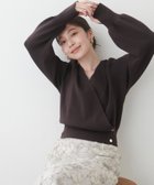 【ナチュラルクチュール/natural couture】の【WEB限定】osonoカシュクールニット×キャミワンピース 人気、トレンドファッション・服の通販 founy(ファニー) ファッション Fashion レディースファッション WOMEN ワンピース Dress キャミワンピース No Sleeve Dresses インナー Inner カーディガン Cardigan キャミワンピース Cami Dress デニム Denim ハイネック High Neck リブニット Rib Knit レース Race 冬 Winter A/W・秋冬 Aw・Autumn/Winter・Fw・Fall-Winter 2024年 2024 2024-2025秋冬・A/W Aw/Autumn/Winter/Fw/Fall/2024-2025 thumbnail ブラウン|ID: prp329100004245143 ipo3291000000029654252