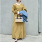 【ルージュヴィフラクレ/Rouge vif la cle】の2WAY袖プリーツワンピース 人気、トレンドファッション・服の通販 founy(ファニー) ファッション Fashion レディースファッション WOMEN ワンピース Dress シンプル Simple フロント Front プリーツ Pleats thumbnail ベージュ|ID: prp329100004245209 ipo3291000000029453546