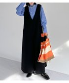 【ドゥ アルシーヴ/Doux archives】のダンボールVネックサロペット 人気、トレンドファッション・服の通販 founy(ファニー) ファッション Fashion レディースファッション WOMEN トップス・カットソー Tops/Tshirt Vネック V-Neck ワンピース Dress サロペット Salopette フロント Front ポケット Pocket thumbnail BLACK|ID: prp329100004245267 ipo3291000000029453803