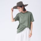 【カリテ/qualite】の《新色登場》リネンコットンアシメTシャツ カーキ|ID: prp329100004245624 ipo3291000000029456732