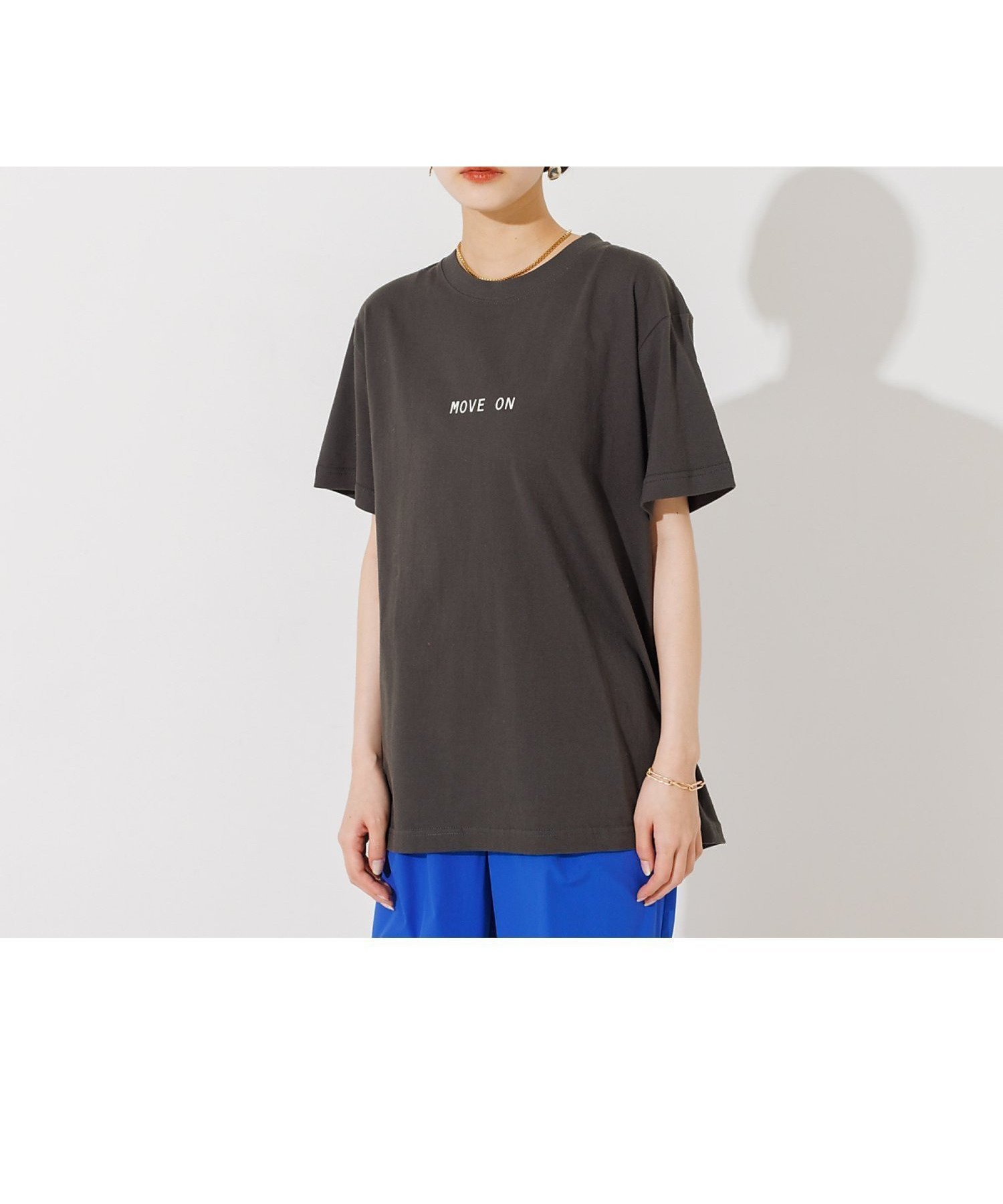 【その他のブランド/Other】のオリジナルロゴTシャツ インテリア・キッズ・メンズ・レディースファッション・服の通販 founy(ファニー) 　ファッション　Fashion　レディースファッション　WOMEN　トップス・カットソー　Tops/Tshirt　シャツ/ブラウス　Shirts/Blouses　ロング / Tシャツ　T-Shirts　おすすめ　Recommend　シンプル　Simple　バランス　Balance　パープル　Purple　プリント　Print　夏　Summer　無地　Plain Color　グレー|ID: prp329100004245661 ipo3291000000029456873