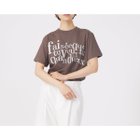 【カリテ/qualite】のフロントロゴTシャツ チャコールグレー|ID: prp329100004245664 ipo3291000000029456886