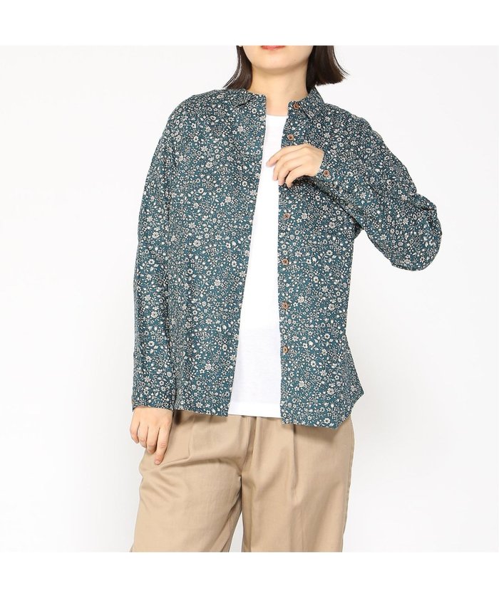 【クロコダイル/CROCODILE】のCROCODILE LADIES/フラワー プリント ブラウス インテリア・キッズ・メンズ・レディースファッション・服の通販 founy(ファニー) https://founy.com/ ファッション Fashion レディースファッション WOMEN トップス・カットソー Tops/Tshirt シャツ/ブラウス Shirts/Blouses フラワー Flower プリント Print ローズ Rose 定番 Standard |ID: prp329100004245703 ipo3291000000029509254