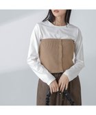 【ナノ ユニバース/nano universe】の3WAYニットビスチェセットTee 人気、トレンドファッション・服の通販 founy(ファニー) ファッション Fashion レディースファッション WOMEN トップス・カットソー Tops/Tshirt ニット Knit Tops ビスチェ Bustier カットソー Cut And Sew シンプル Simple ビスチェ Bustier フロント Front thumbnail ベージュ|ID: prp329100004245706 ipo3291000000029457308