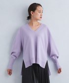 【その他のブランド/Other】のボイルウール Vネック ドルマン プルオーバー ニット LILAC|ID: prp329100004245718 ipo3291000000029457518