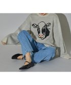 【フリークスストア/FREAK'S STORE】のアニマルモチーフ ビッグシルエット ジャガードニット 限定展開 24AW オフホワイト|ID: prp329100004245727 ipo3291000000029520953