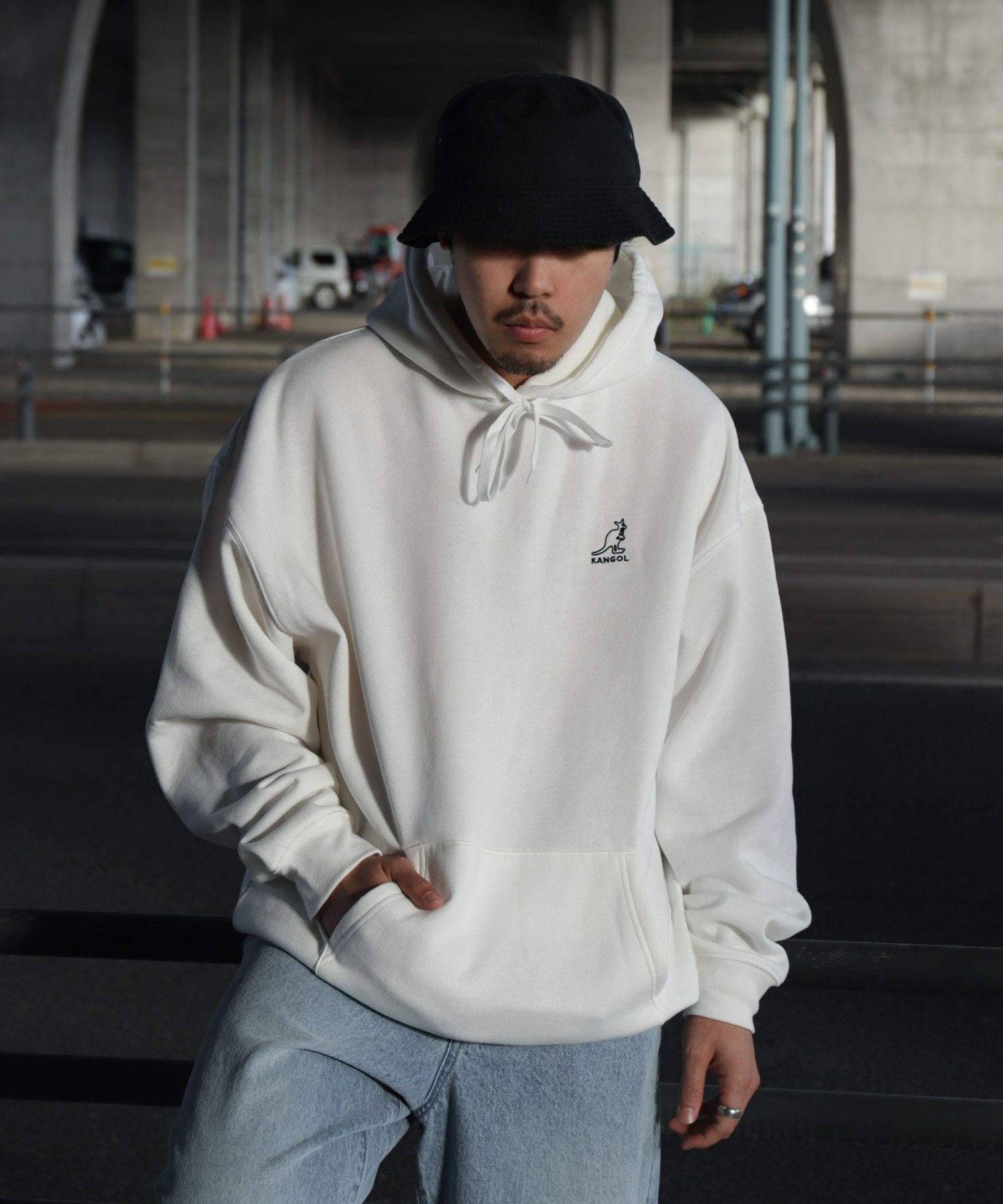 【ジップファイブ/ZIP FIVE】のZIPFIVE*KANGOL 裏起毛ビッグシルエットパーカー 人気、トレンドファッション・服の通販 founy(ファニー) 　ファッション　Fashion　レディースファッション　WOMEN　トップス・カットソー　Tops/Tshirt　パーカ　Sweats　おすすめ　Recommend　スポーツ　Sports　ワイド　Wide　別注　Special Order　 other-1|ID: prp329100004245900 ipo3291000000029459583