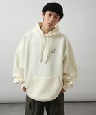 【ジップファイブ/ZIP FIVE】のZIPFIVE*KANGOL 裏起毛ビッグシルエットパーカー 人気、トレンドファッション・服の通販 founy(ファニー) ファッション Fashion レディースファッション WOMEN トップス・カットソー Tops/Tshirt パーカ Sweats おすすめ Recommend スポーツ Sports ワイド Wide 別注 Special Order thumbnail A-IVORY|ID: prp329100004245900 ipo3291000000029459592