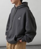 【ジップファイブ/ZIP FIVE】のZIPFIVE*KANGOL 裏起毛ビッグシルエットパーカー 人気、トレンドファッション・服の通販 founy(ファニー) ファッション Fashion レディースファッション WOMEN トップス・カットソー Tops/Tshirt パーカ Sweats おすすめ Recommend スポーツ Sports ワイド Wide 別注 Special Order thumbnail A-CHARCOAL|ID: prp329100004245900 ipo3291000000029459596