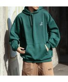 【ジップファイブ/ZIP FIVE】のZIPFIVE*KANGOL 裏起毛ビッグシルエットパーカー 人気、トレンドファッション・服の通販 founy(ファニー) ファッション Fashion レディースファッション WOMEN トップス・カットソー Tops/Tshirt パーカ Sweats おすすめ Recommend スポーツ Sports ワイド Wide 別注 Special Order thumbnail A-DGREEN|ID: prp329100004245900 ipo3291000000029459620