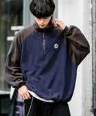 【ロッキーモンロー/Rocky Monroe】の【KANGOL】*【Rocky Monroe】別注コラボ フリースハーフジップ 人気、トレンドファッション・服の通販 founy(ファニー) ファッション Fashion レディースファッション WOMEN コラボ Collaboration ジップ Zip ダブル Double 人気 Popularity 別注 Special Order メンズ Mens ワイド Wide おすすめ Recommend エレガント 上品 Elegant thumbnail B.ネイビー|ID: prp329100004245926 ipo3291000000029530294