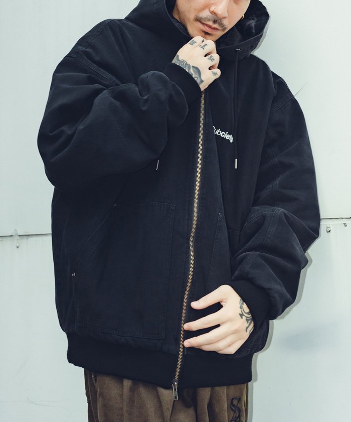 【サブサエティ/Subciety / MEN】のPADDED ZIP JKT インテリア・キッズ・メンズ・レディースファッション・服の通販 founy(ファニー) https://founy.com/ ファッション Fashion メンズファッション MEN ウォッシュ Wash キルティング Quilting セットアップ Set Up デニム Denim フロント Front ブルゾン Blouson ポケット Pocket リラックス Relax ワーク Work 再入荷 Restock/Back In Stock/Re Arrival |ID: prp329100004246050 ipo3291000000029527536