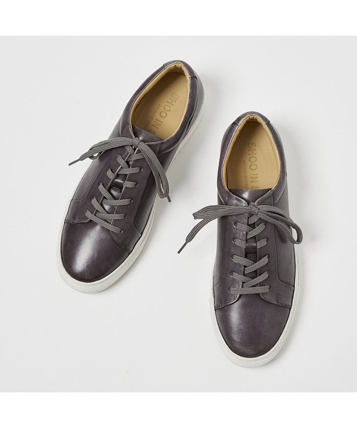 【アルフレッド バニスター/alfredoBANNISTER / MEN】の【SHOO IN SHOE】究極のベーシック オールレザースニーカー インテリア・キッズ・メンズ・レディースファッション・服の通販 founy(ファニー) https://founy.com/ ファッション Fashion メンズファッション MEN シューズ・靴 Shoes/Men スニーカー Sneakers アンティーク Antique インソール Insole クッション Cushion シューズ Shoes ジャケット Jacket スタンダード Standard スニーカー Sneakers スマート Smart トレンド Trend 定番 Standard 人気 Popularity ハンド Hand ベーシック Basic ラバー Rubber エレガント 上品 Elegant ビジネス 仕事 通勤 Business |ID: prp329100004246100 ipo3291000000029460867