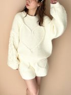 【スナイデル ホーム/SNIDEL HOME】の【SNIDEL HOME * 新木優子】ケーブルニットプルオーバー 人気、トレンドファッション・服の通販 founy(ファニー) ファッションモデル・俳優・女優 Models 女性 Women 新木優子 Araki Yuko ファッション Fashion レディースファッション WOMEN トップス・カットソー Tops/Tshirt ニット Knit Tops プルオーバー Pullover 春 Spring コクーン Cocoon コラボ Collaboration コレクション Collection 女優 Actress フロント Front ボーダー Border おすすめ Recommend 犬 Dog thumbnail OWHT[002]|ID: prp329100004246582 ipo3291000000029463754