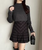 【ナイスクラップ/NICE CLAUP】の【Holiday collection】ボックスプリーツミニスカート 人気、トレンドファッション・服の通販 founy(ファニー) ファッション Fashion レディースファッション WOMEN スカート Skirt ミニスカート Mini Skirts thumbnail ブラウン系その他|ID: prp329100004246586 ipo3291000000029463814