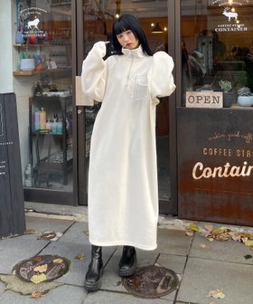 【チルファー/Chillfar】のフリースマキシワンピース 人気、トレンドファッション・服の通販 founy(ファニー) ファッション Fashion レディースファッション WOMEN ワンピース Dress マキシワンピース Maxi Dress シンプル Simple リラックス Relax ロング Long |ID:prp329100004246627