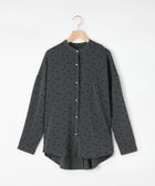 【ノーリーズ/NOLLEY'S】のドットノーカラーオーバーVギャザーブラウス グレー系その他|ID: prp329100004246666 ipo3291000000029464790