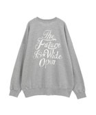 【コンバーストウキョウ/CONVERSE TOKYO】の【WEB LIMITED】BACK PRINT SWEAT 人気、トレンドファッション・服の通販 founy(ファニー) ファッション Fashion レディースファッション WOMEN トップス・カットソー Tops/Tshirt パーカ Sweats スウェット Sweat スウェット Sweat タートルネック Turtleneck トレンド Trend ビッグ Big プリント Print ルーズ Loose ロング Long ヴィンテージ Vintage thumbnail 杢グレー|ID: prp329100004247110 ipo3291000000029469339